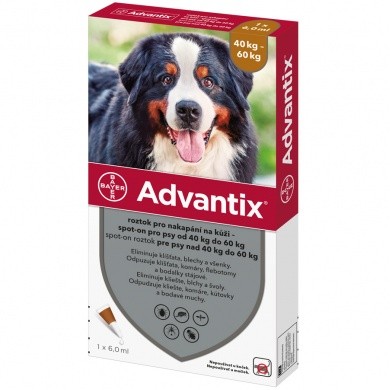 Advantix Spot-On Pro Psy - nad 25kg