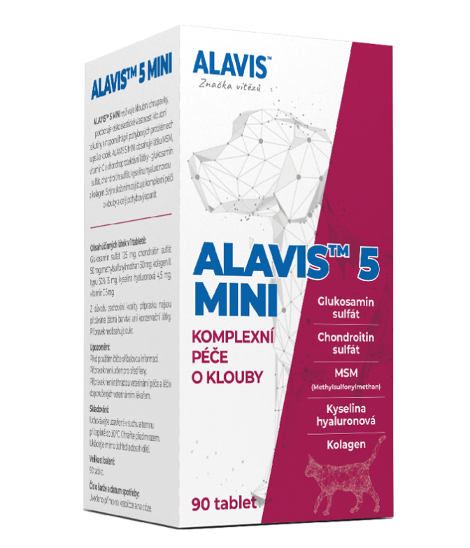 Alavis 5 Mini Pro Psy/Kočky - 90tbl