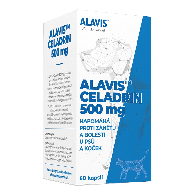 Alavis Celadrin Kočka/Pes - 500mg/60tbl