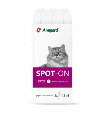 Amigard Spot-on Katze - 3x1,5 ml