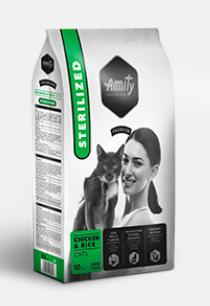 Amity Premium Cat Sterilized Chicken/Rice - 10kg