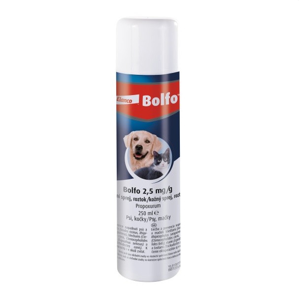 Bolfo Antiparazitní Kožní Sprej - 250ml