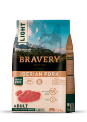 Bravery Dog Large/Medium Adult Light Pork - 4kg