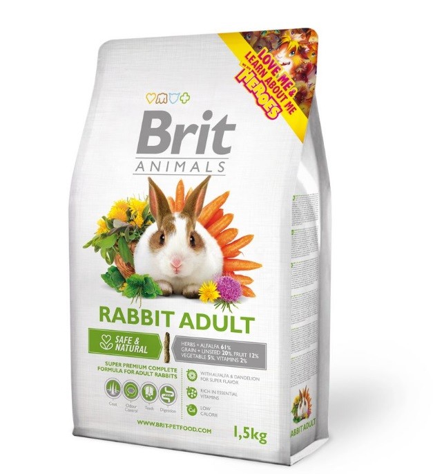 Brit Animals Rabbit Adult - 1,5kg