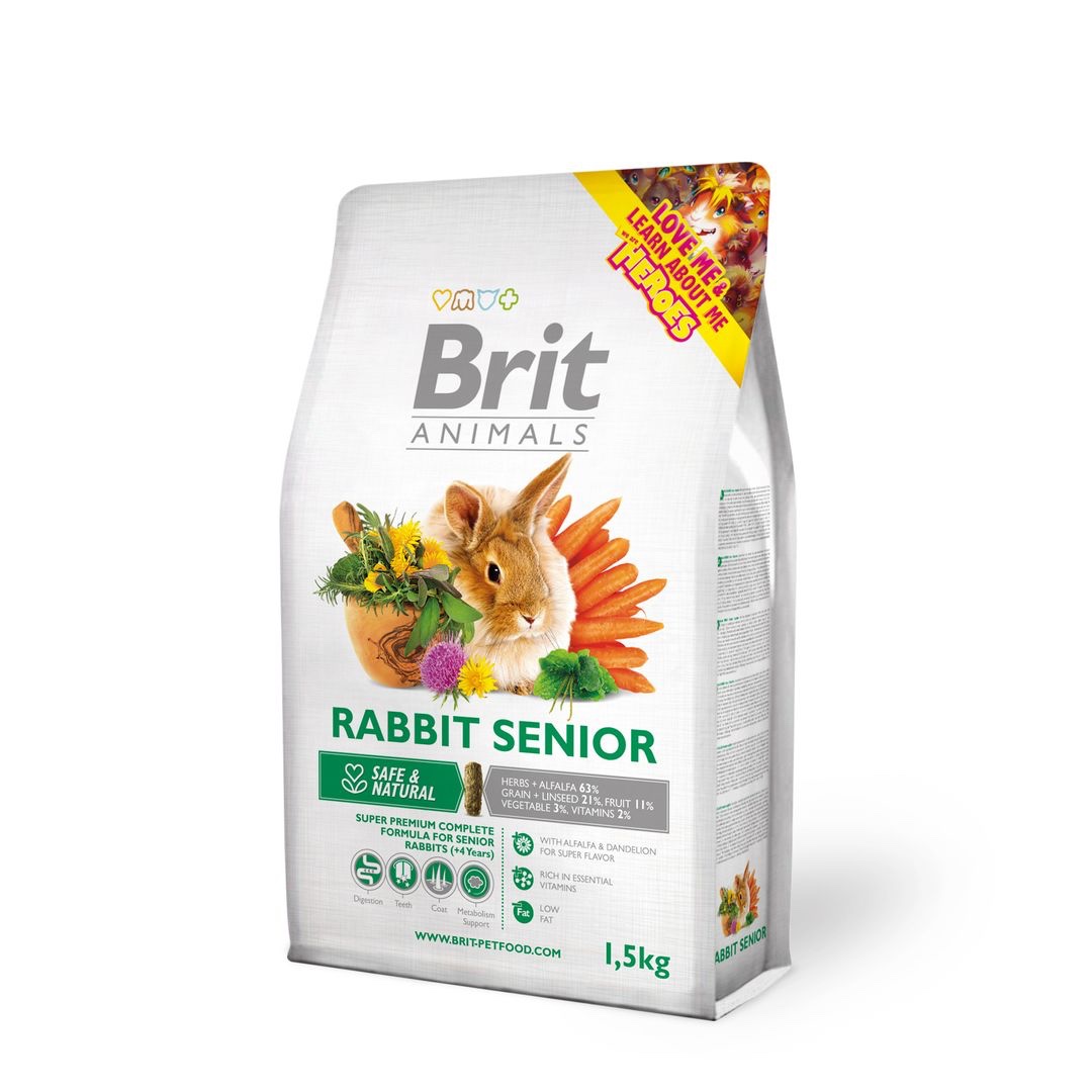 Brit Animals Rabbit Senior - 1,5kg