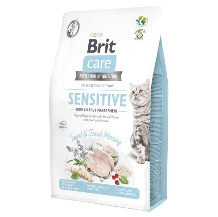 Brit Care Cat Sensitive Insect/Herring Grain-free - 400g