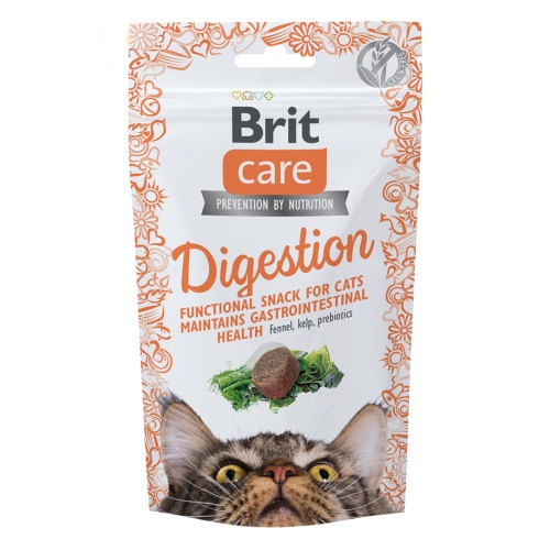 Brit Care Cat Snack 50g - Digestion