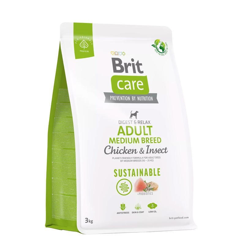 Brit Care Dog Adult Medium Sustainable - 3kg