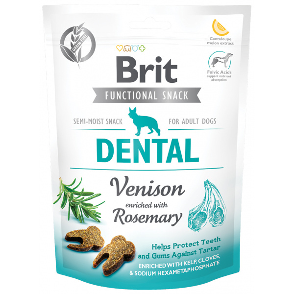 Brit Care Dog Functional Snack Dental Venison 150g