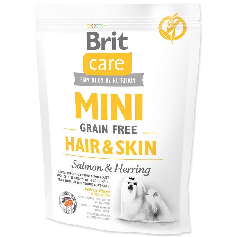 Brit Care Dog Mini Grain-free Hair/Skin - 400g