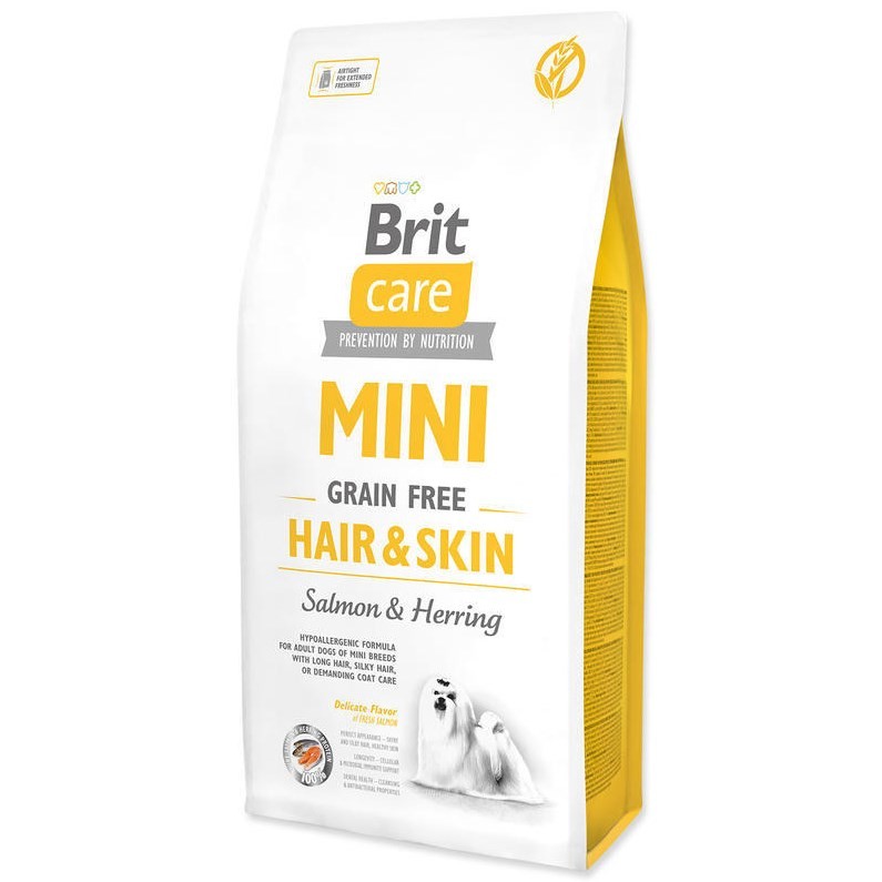 Brit Care Dog Mini Hair/Skin Grain-free - 7kg