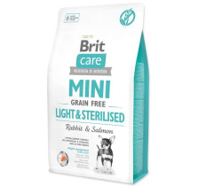 Brit Care Dog Mini Light/Sterilised Grain-free - 2kg