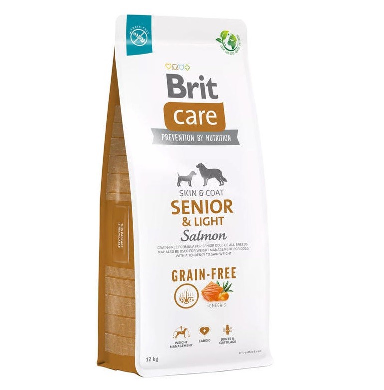 Brit Care Dog Senior & Light Grain-free - 12kg