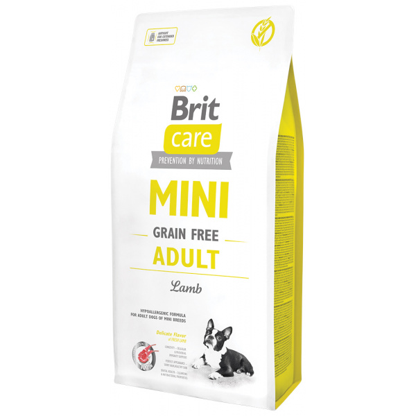 Brit Care Mini Grain Free Adult Lamb 7kg