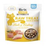 Brit Care Raw Treat Hair&Skin 40g - Fish/Turkey