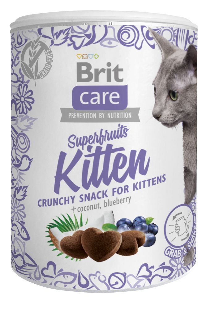 Brit Care Snack Superfruits 100g - Kitten