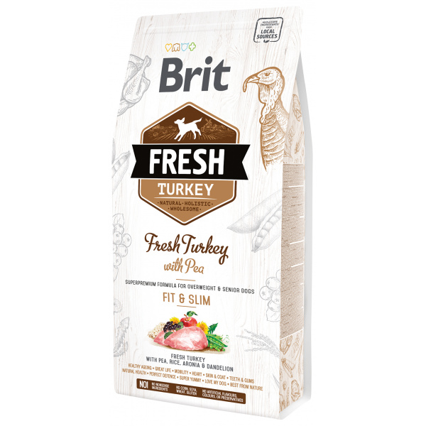 Brit Fresh Turkey with Pea Light Fit & Slim 2,5kg