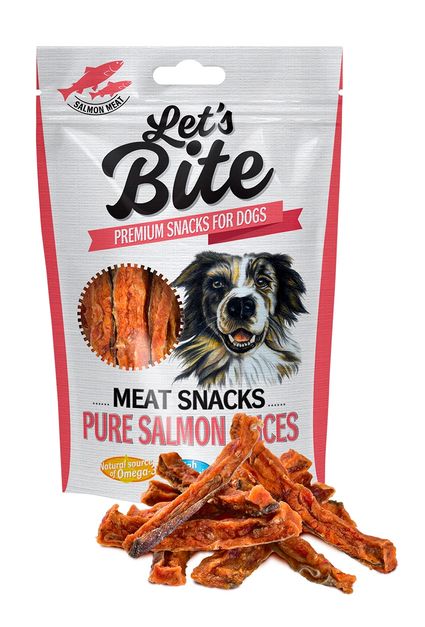 Brit Let's Meat Snacks Pure Salmon Slices - 80g