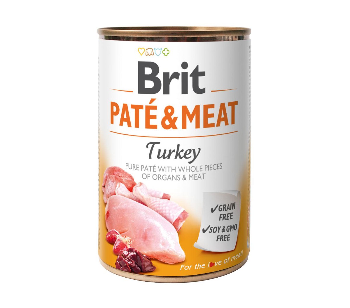 Brit Paté & Meat 400g - Krůtí