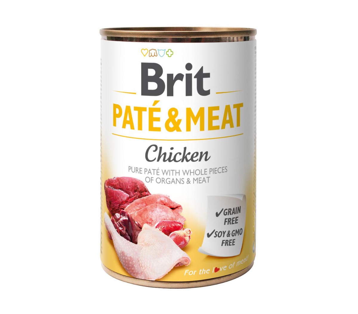 Brit Paté & Meat 400g - Kuřecí