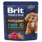 Brit Premium by Nature Adult Gravy Lamb/Green Peas - 24x85g