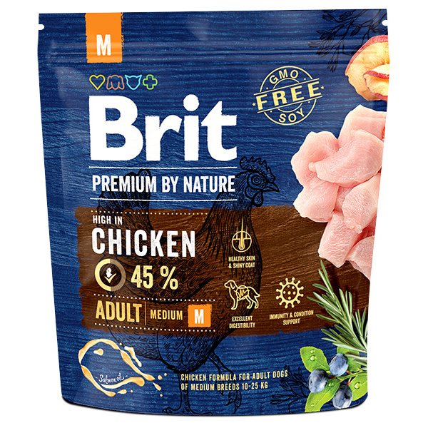 Brit Premium by Nature Adult M 1kg