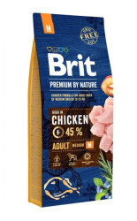 Brit Premium By Nature Dog Adult M Chicken - 3kg