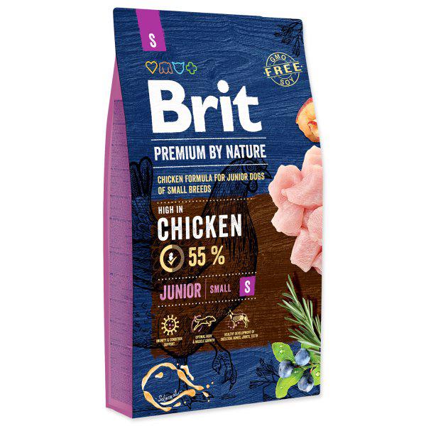 Brit Premium by Nature Dog Junior S Chicken - 1kg