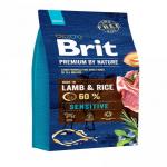 Brit Premium By Nature Dog Sensitive Lamb & Rice - 3kg