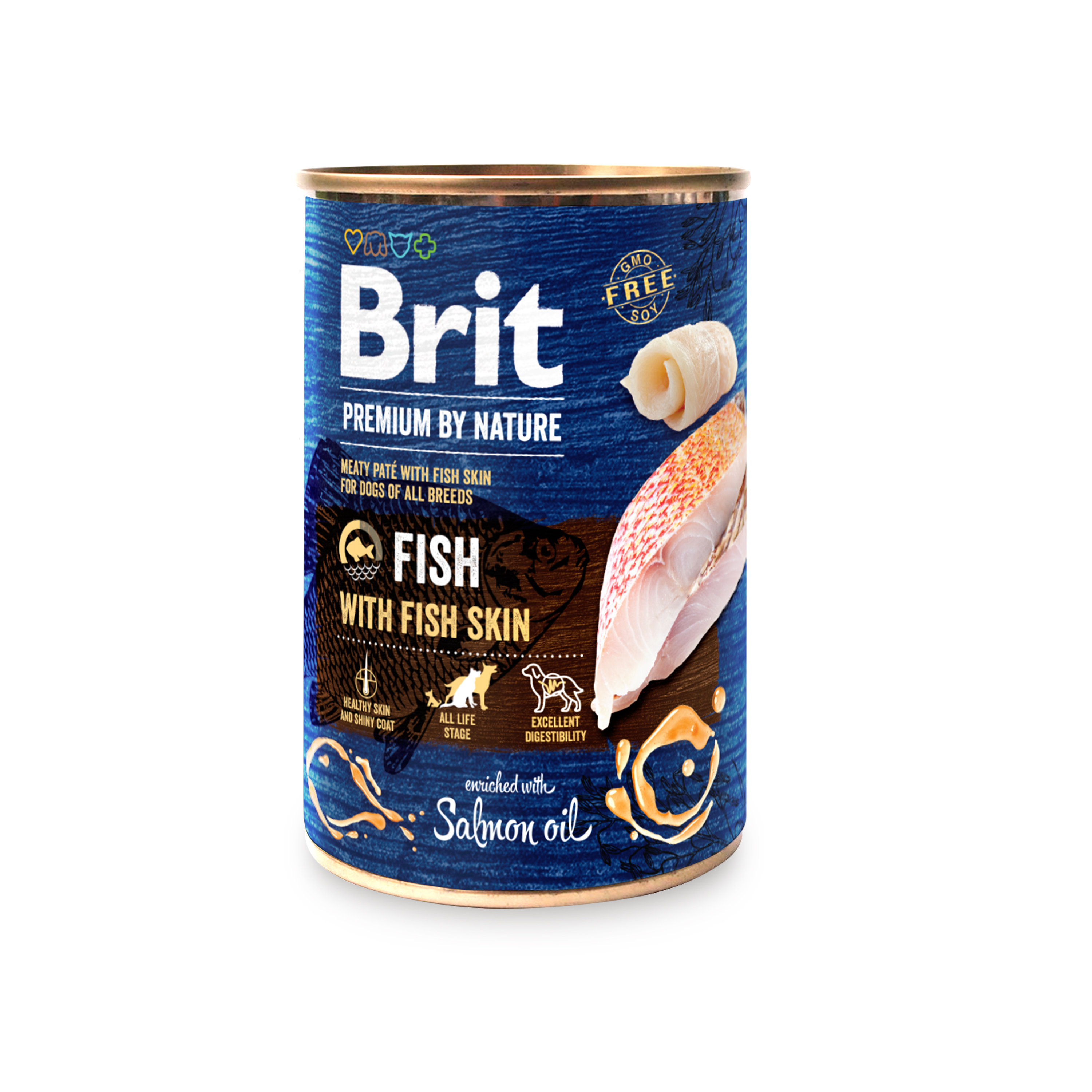 Brit Premium by Nature Fish with Fish Skin - 400g