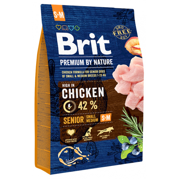 Brit Premium by Nature Senior S+M 3 kg