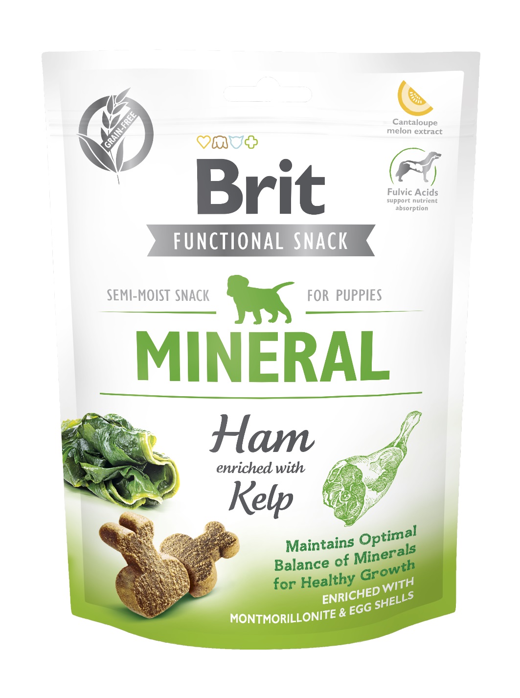 Brit Snack Mineral Ham/Kelp - 150g