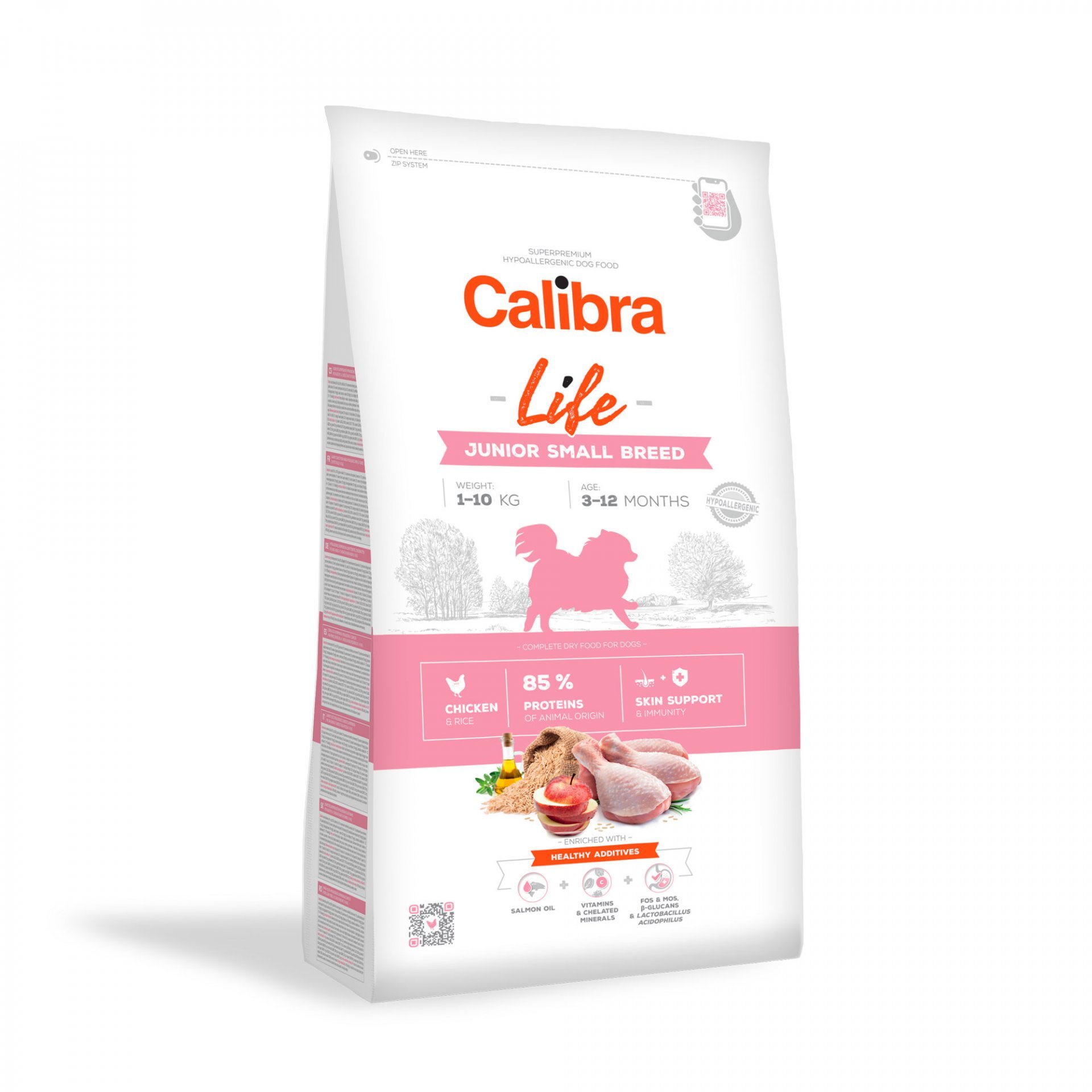 Calibra Life Dog Junior Small Chicken - 6kg