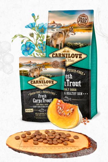 Carnilove Dog Adult Fresh Carp/Trout - 1,5kg