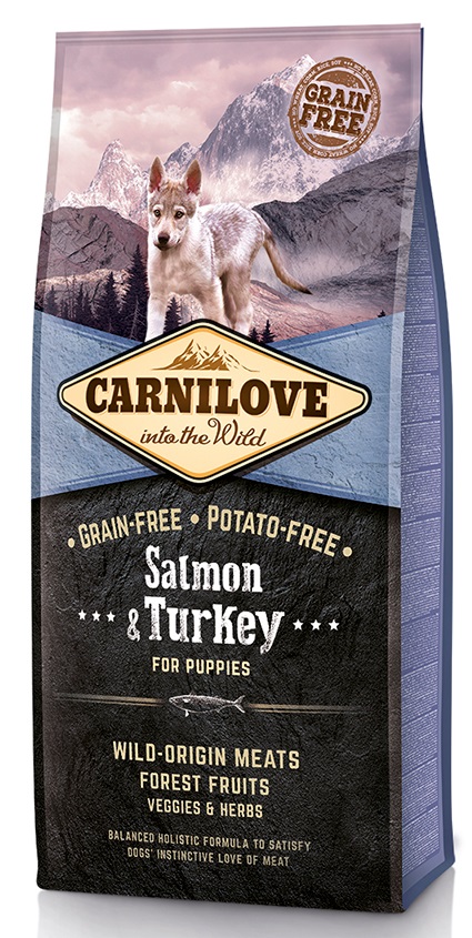 Carnilove Dog Puppy Salmon/Turkey - 1,5kg