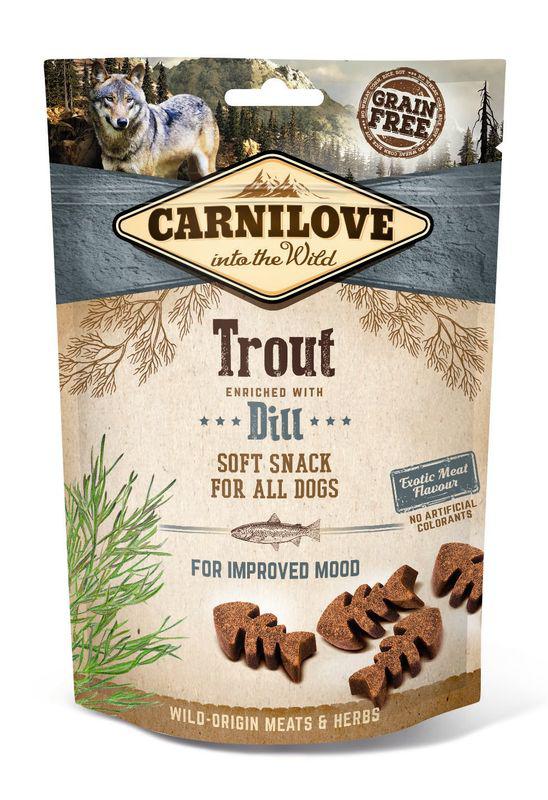 Carnilove Soft Snack 200g - Trout/Dill