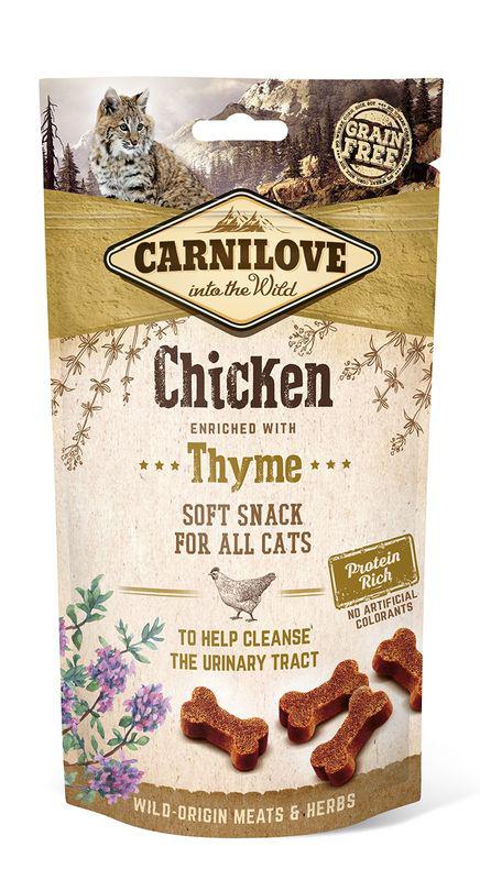 Carnilove Soft Snack 50g - Chicken with Thyme