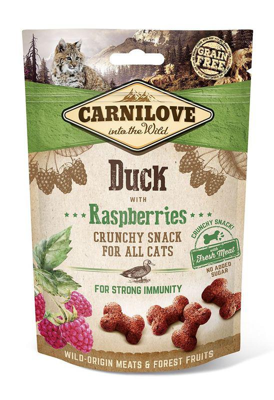 Carnilove Soft Snack 50g - Duck with Raspberries