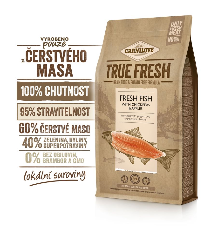 Carnilove True Fresh Dog Adult Fish - 4kg