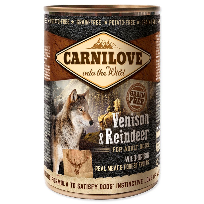 Carnilove Wild Meat 400g - Venison & Reindeer