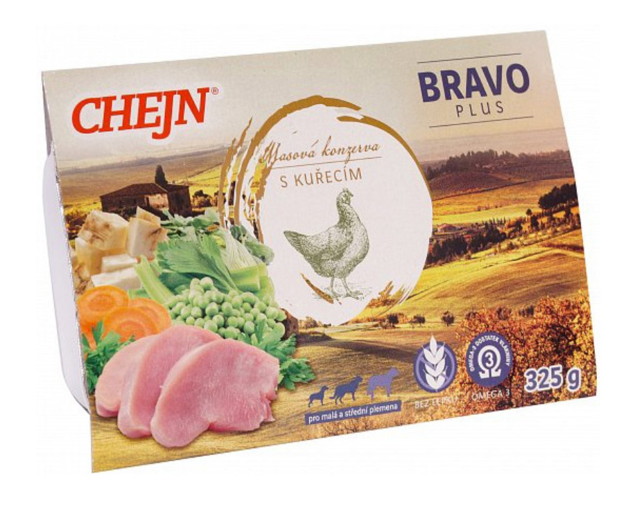 Chejn Bravo 325g - Kuřecí