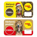 Dárkový poukaz Super zoo 2000 Kč