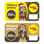 Dárkový poukaz Super zoo 250 Kč