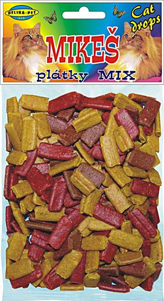 Delikapet Mikeš Plátky Mix E615 - 60g