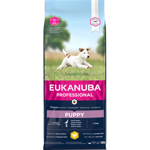 EBC Eukanuba Puppy & Junior Small 18kg