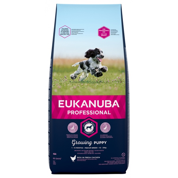 EBC Eukanuba Puppy Medium 18kg