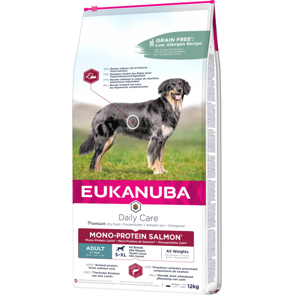 Eukanuba Adult Mono Protein Salmon 12kg