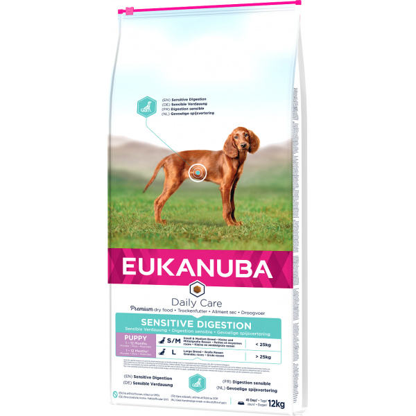 Eukanuba Daily Care Puppy Sensitive Digestion 12kg