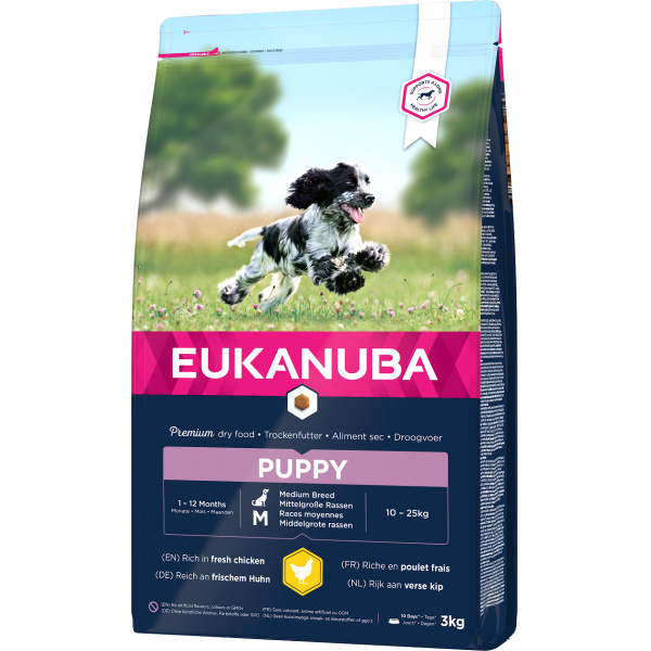 Eukanuba Puppy Medium 3kg