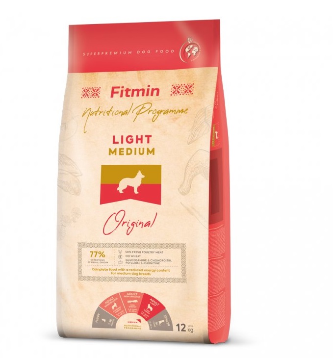 Fitmin Dog Medium Light - 12kg